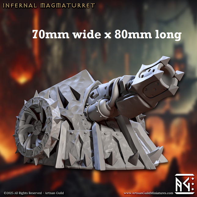 Infernal Magmaturret (Cannon Terrain)