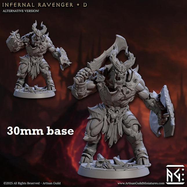 Infernal Ravager: Sculpt D (Demon Warrior)