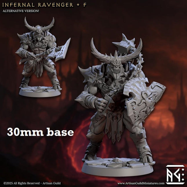 Infernal Ravager: Sculpt F (Demon Warrior)