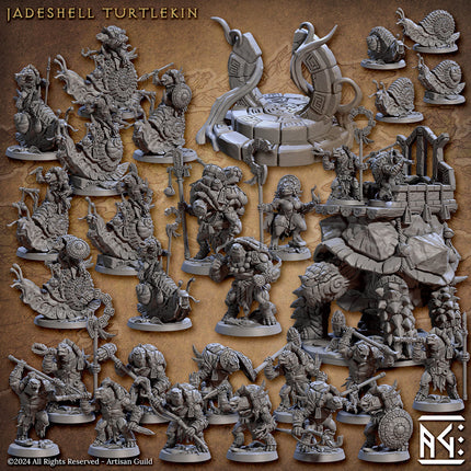 Jadeshell Turtlekin: Complete Set