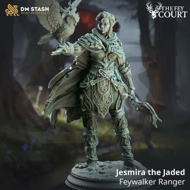 Jesmira the Jaded (Female Feywalker Elf Ranger)