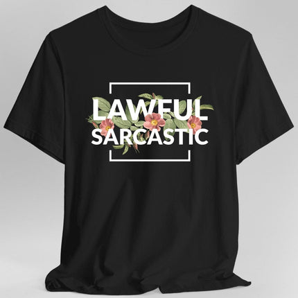 Lawful Sarcastic Alignment T-Shirt