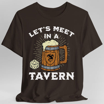 Let's Meet in a Tavern D&D Shirt