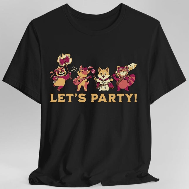 Let’s Party D&D T-Shirt