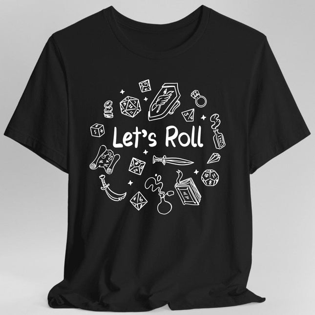 Let's Roll Doodle DnD Shirt