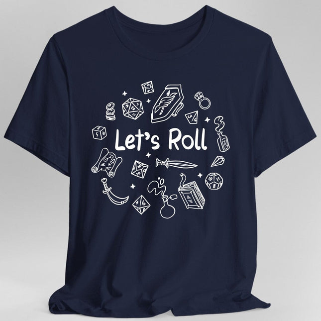 Let's Roll Doodle DnD Shirt