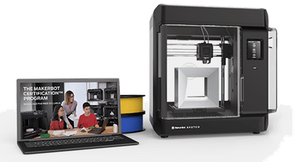 MakerBot Sketch 3D Printer Classroom Bundle For Educational Facilities