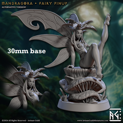 Mandragora (Female Fairy Pinup)
