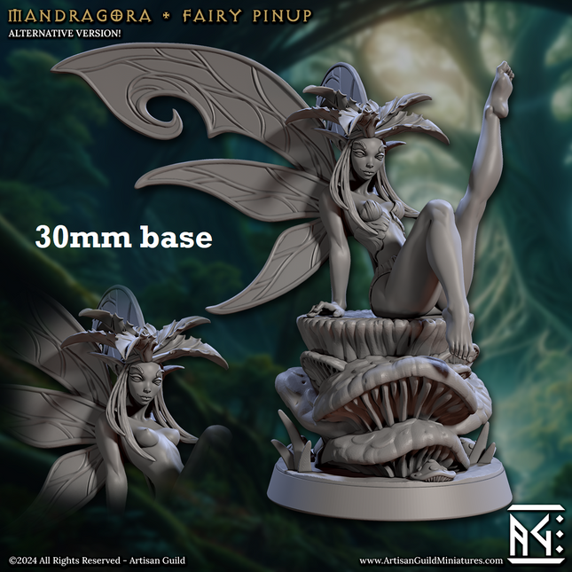 Mandragora (Female Fairy Pinup)