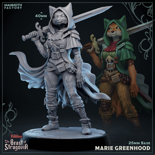 Marie Greenhood (Female Arcanaloth Rogue)