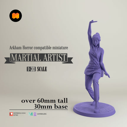Arkham Compatible Investigator: The Martial Artist (Lily Chen)