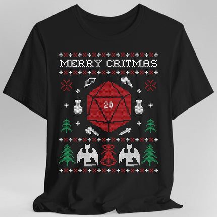 Merry Critmas Ugly Sweater T-shirt