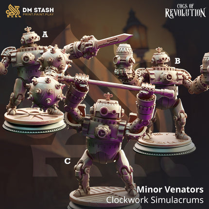 Minor Venators, Clockwork Simulacrums
