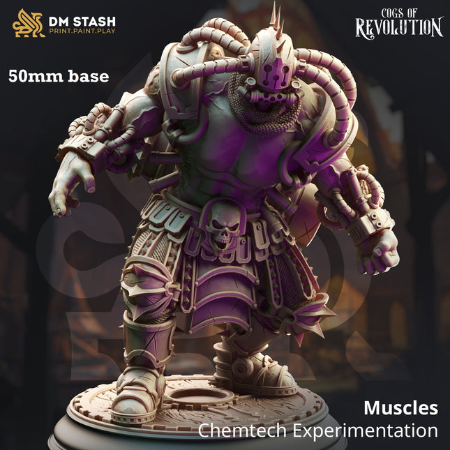 Muscles, Chemtech Experimentation (Steampunk Abomination)