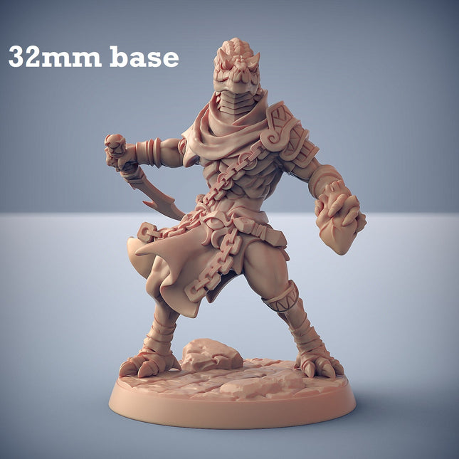 Nagarot Thrall: Sculpt C (Male Yuan-ti Warrior)