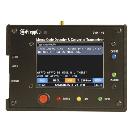 DMX-40 Morse Code Transceiver