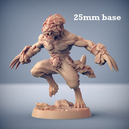 Rakshakin Headhunter: Sculpt C (Male Tabaxi Fighter)