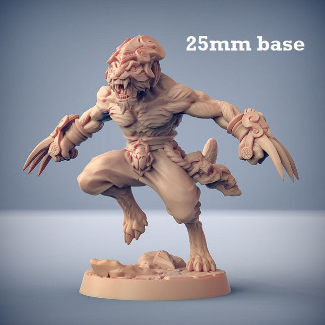 Rakshakin Headhunter: Sculpt C (Male Tabaxi Fighter)