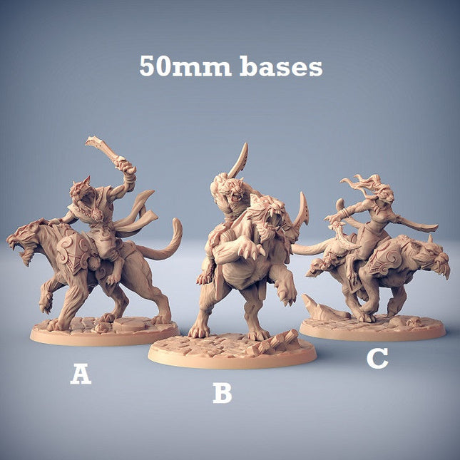 Rakshatiger Riders (Big Cat Cavalry Units)