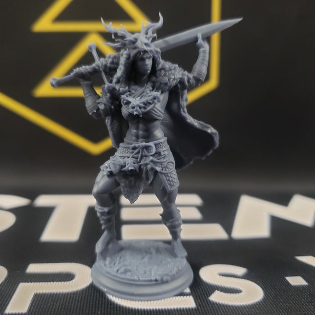 Aram'ra, Nature's Rage (Female Goliath Barbarian)