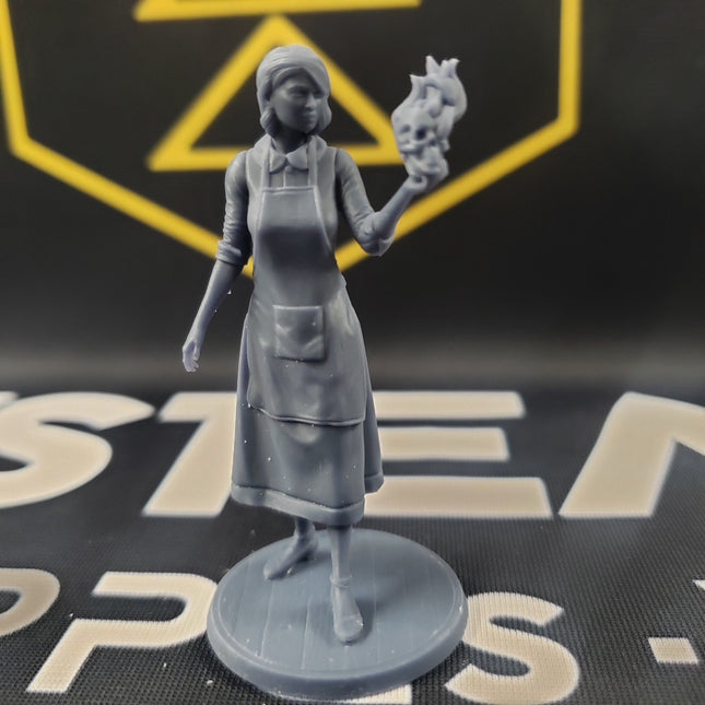 Arkham Compatible Investigator: The Waitress (Agnes Baker)