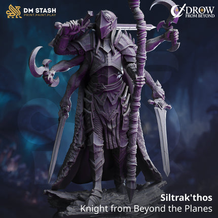 Siltrak'thos, Knight from Beyond the Planes (Six-Armed Aberration)