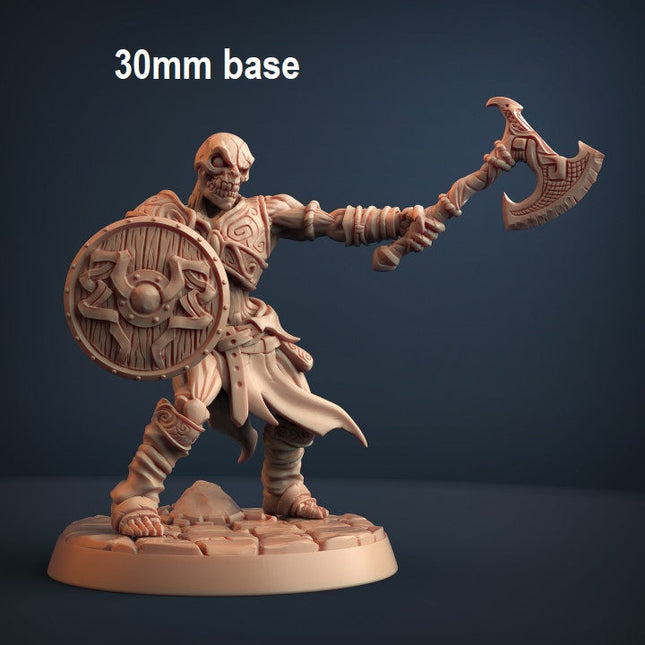 Skutagaard Draugr Skeleton Warrior: Base Sculpt B
