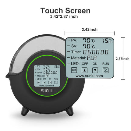 SUNLU S2 FilaDryer, 360°C Heating 3D Printer Filament Dryer