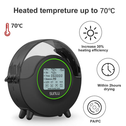 SUNLU S2 FilaDryer, 360°C Heating 3D Printer Filament Dryer