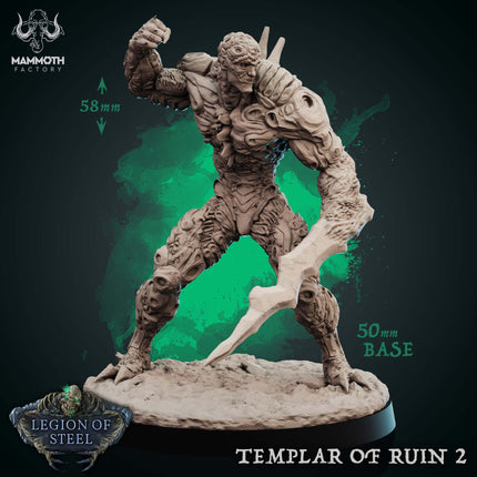 Templar of Ruin: Sculpt 2 (Eldritch Construct Abomination)