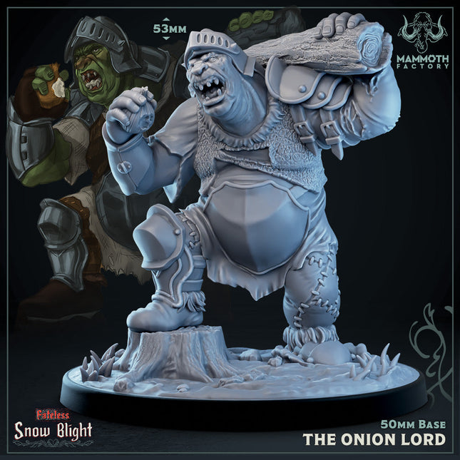 The Onion Lord (Male Ogre Knight)
