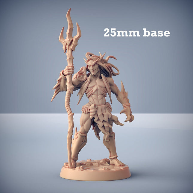 Triton Raider: Sculpt A (Male Merfolk Soldier)