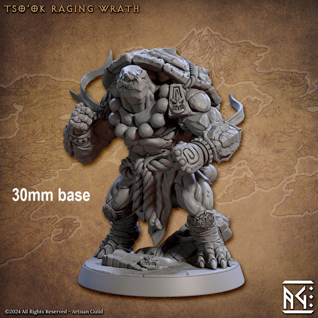 Tso'ok Raging Wrath (Male Turtlekin Monk)
