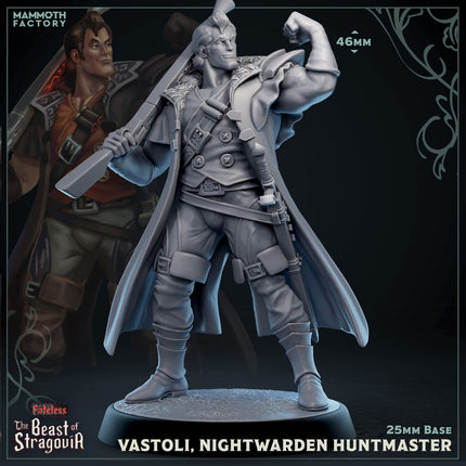 Vastoli, Nightwarden Huntmaster (Male Human Ranger)