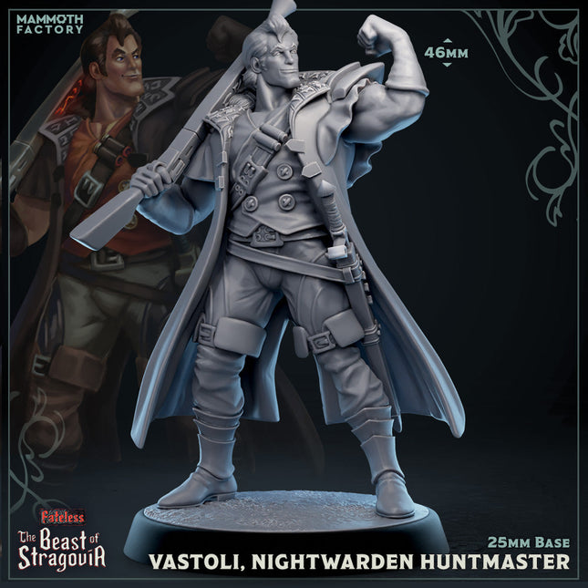 Vastoli, Nightwarden Huntmaster (Male Human Ranger)