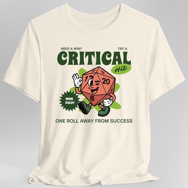 Vintage D20 Critical Hit T-Shirt