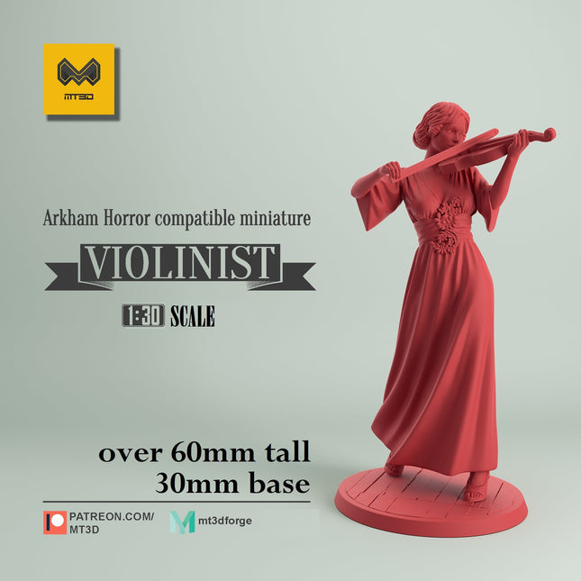 Arkham Compatible Investigator: The Violinist (Patrice Hathaway)