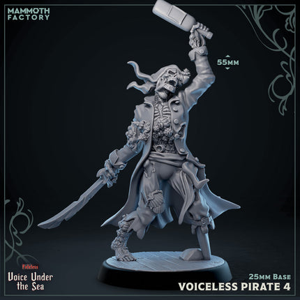Voiceless Pirate 4 (Undead Pirate)