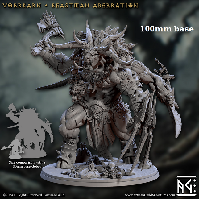 Vorrkarn, Beastman Aberration (Epic Minotaur Boss)