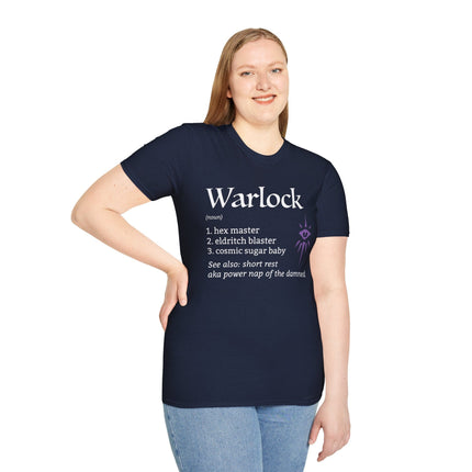 Warlock Tshirt - Class Definition