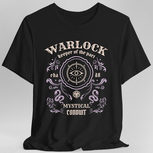 Warlock Class Vintage Label T-Shirt